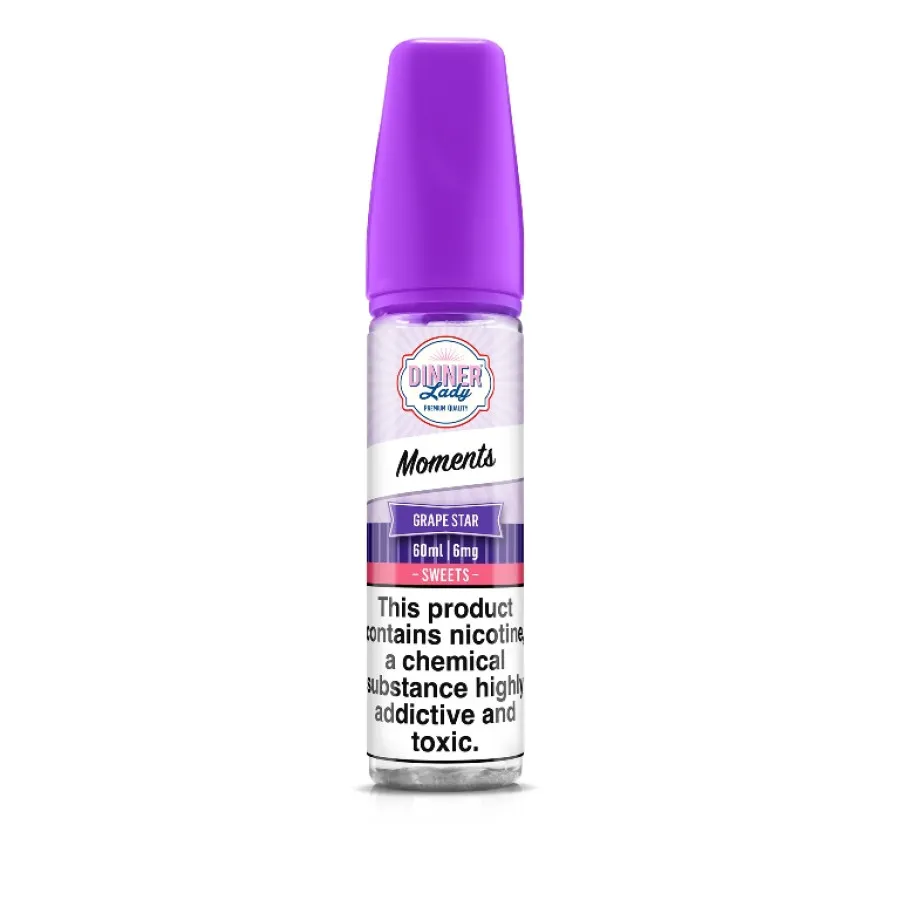 DINNER LADY MOMENTS - GRAPE STAR - 60ML